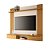 Home Theater Suspenso Solus Cinamomo / Off White - HB - Imagem 1