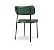 Kit 2 Cadeira Estofada Sala de Jantar Mila Courissimo Verde - Imagem 7