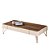 Mesa de Centro Cadenza Off White / Castanho - HB - Imagem 1