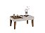 Mesa de Centro Sala de Estar Veneza Matte / Off White Grappa - Imagem 1
