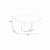 Mesa de Centro Sky Tampo de MDF Off White - HB - Imagem 3