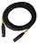 Cabo De Microfone Balanceado Xlr M - Xlr F 1mts Muthcable Cor:Preto - Imagem 1