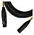 Cabo De Microfone Balanceado Xlr M - Xlr F 1mts Muthcable Cor:Preto - Imagem 3