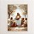 Quadro Decorativo Jesus e as Crianças Criança Rezando Orando Religioso - Imagem 1