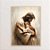Quadro Decorativo Jesus e Menino Criança Rezando - Imagem 1