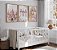 Kit 3 Quadros Unicórnio Princesa Personalizado com Nome Quarto Menina - Imagem 4