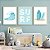 Kit 3 Quadros Surf Ondas Prancha Personalizado com nome - Imagem 1