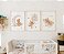 Kit 3 Quadros Ursinho Neutro Nuvem Lua Quarto Bebê Infantil - Imagem 4