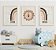 Kit 3 Quadros Leão Arco-Íris Irmãos Quarto Neutro Bebê Gêmeos - Imagem 1