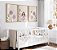Kit 3 Quadros Fada Arco Íris Flores Lilás Quarto Menina - Imagem 5