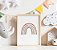 Kit 3 Quadros Arco Íris Sol Boho Quarto Bebê Criança - Imagem 2