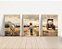 Kit 3 Quadros Fazenda Trator Menino Campo Quarto - Imagem 1