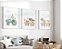 Kit 3 Quadros Fazendinha Animais Trator Quarto - Imagem 2