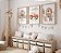 Kit 3 Quadros Fazendinha Animais Celeiro Trator Quarto - Imagem 2