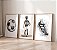Kit 3 Quadros Futebol Jogador Bola Personalizado com Nome - Imagem 1