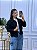 JAQUETA JEANS PRETA PLUS FANY - Imagem 1