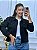 JAQUETA JEANS PRETA PLUS FANY - Imagem 2