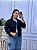 JAQUETA JEANS PRETA PLUS FANY - Imagem 3