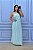 VESTIDO CREPE DUNA LISTRADO VALESKA - Imagem 1