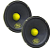 Par Alto Falante Woofer Eros E6 MB 400 - 8 Ohms - 6 Polegadas - Imagem 1