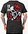 CAMISETA SKULL RED ROSES - CHUMBO - Imagem 1