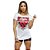 BABY LOOK ROSES STYLE - BRANCO - Imagem 1