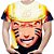 Camiseta Masculina Naruto Shippuuden Estampa Total MD02 - Imagem 1