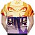 Camiseta Masculina Naruto Shippuuden Estampa Total MD02 - Imagem 2