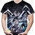 Camiseta Masculina Sasuke Uchiha - Naruto Estampa Total MD05 - Imagem 1