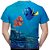 Camiseta Masculina Procurando Dory  Estampa Total MD01 - Imagem 2