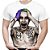 Camiseta Masculina Coringa Joker Estampa Total - Imagem 1