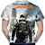 Camiseta Masculina Tom Clancy's The Division Estampa Total - Imagem 2