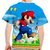 Camiseta Infantil Mario Bros Estampa Total Md02 - Imagem 2