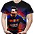 Camiseta Masculina Messi Estampa Total Md01 - Imagem 1