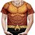 Camiseta Masculina Aquaman Fantasia Uniforme - Imagem 1