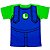 Camiseta Infantil Traje Luigi Super Mario Bros - Imagem 2