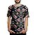 Camiseta Masculina Floral Barroco Estampa Digital - Imagem 1