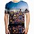 Camiseta Masculina Longline Swag Amsterdam Estampa Digital - Imagem 1
