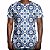 Camiseta Masculina Longline Swag Azulejo Português Estampa Digital - Imagem 1