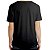 Camiseta Masculina Longline Swag Big Face Gato Cinza Estampa Digital - Imagem 2