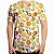 Camiseta Masculina Longline Swag Frutas Cítricas Estampa Digital - Imagem 1