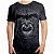 Camiseta Masculina Longline Swag Gorila Estampa Digital - Imagem 1