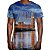 Camiseta Masculina Longline Swag Londres Estampa Digital - Imagem 1