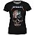 Camiseta Baby Look Feminina Metallica Estampa digital md05 - Imagem 1