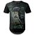 Camiseta Masculina Longline Gorillaz Estampa digital md01 - Imagem 1