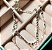 Pulseira dupla correntinha + strass - Imagem 1