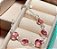 Pulseira pedrinhas rosas - Imagem 2