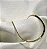 Pulseira fita 2mm banhada a ouro - Imagem 2