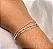 Pulseira tripla corrente - Imagem 1