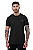 Camiseta Dry Poliamida Preto/Dourado - Imagem 3